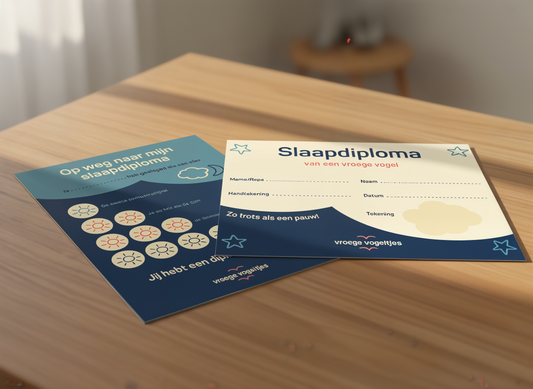 Beloningssysteem met slaapdiploma (digitaal)
