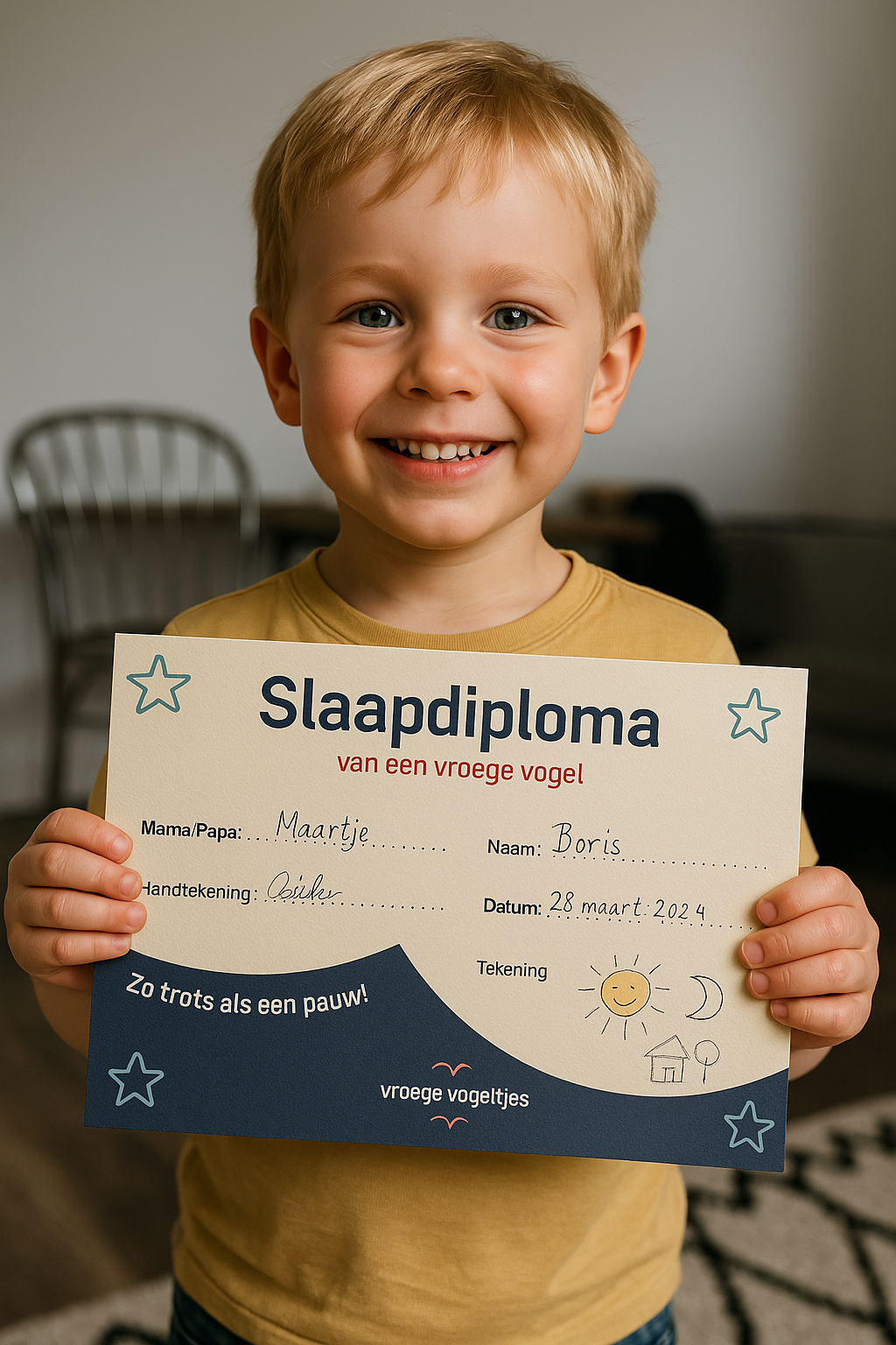 Beloningsprogramma inclusief slaapdiploma