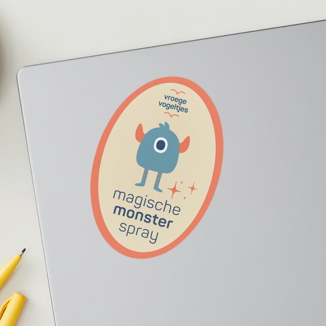 Monsterspray sticker