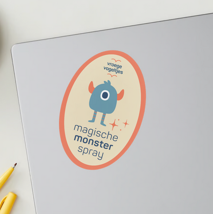 Monsterspray sticker