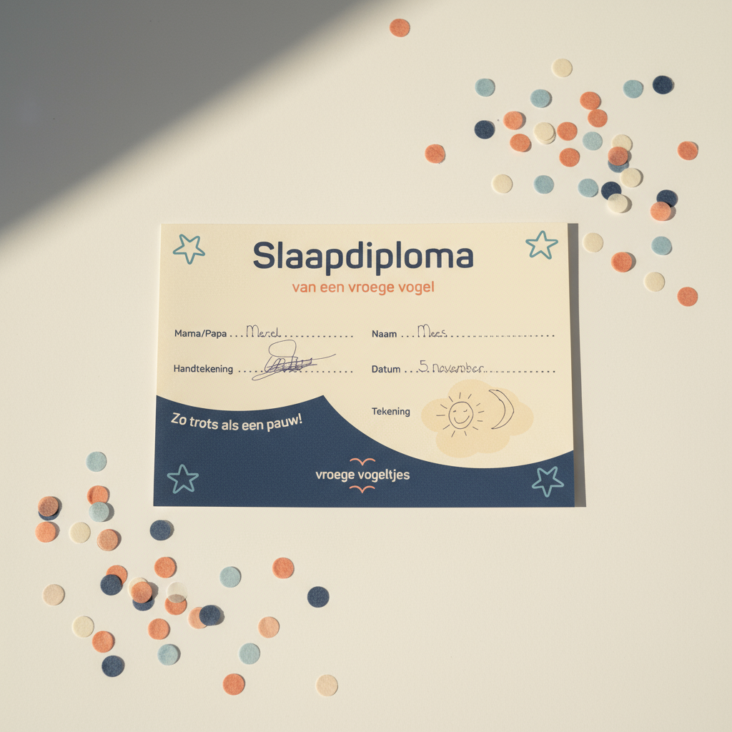 Beloningssysteem met slaapdiploma
